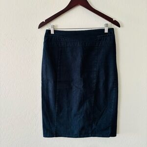 7th Avenue New York Classic Denim Pencil Skirt Blue Women’s Size 2 Business